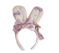 KADSXIYA Sweet Hair Accessories - Diadema de felpa para mujer, diseño de orejas de conejo