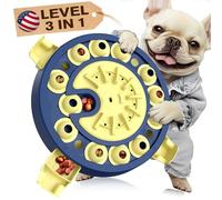 KADTC Juguetes de rompecabezas para perros, estimulación mental avanzada, rompecabezas interactivos, juegos de aburrimiento mental, nivel 3 en 1, para perros inteligentes, pequeños, medianos, grandes,