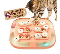 KADTC Puzzle de juguete para gatos, nivel 2, 1, juego interactivo, para evitar el aburrimiento, juego de actividad y alimentación para gatitos, entretenimiento