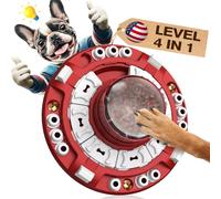 KADTC Rompecabezas para Perros Nivel 4 en 1 avanzado complicado para Perros Inteligentes, Juego Interactivo de estimulación Mental para Cachorros, Juego de estimulación Mental, enriquecimiento del