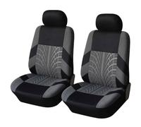 Kadue Fundas Asientos Coche para Renault Captur I 2014-2018, Funda Asiento 5 plazas Juegos de Cubreasientos Protector Cómodo Impermeable Accesorios,C/Grey