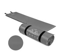 KADVA Areo Pro - Esterilla autoinflable Ligera y compacta para Senderismo, 182 x 52,5 x 5 cm, de poliéster Resistente, Ideal para Camping, Camping y Senderismo, Color Gris
