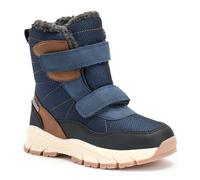 KADVA Botas de Nieve para Niños NEVAD Talla 34 EU Color Azul Marino Impermeables Cálidas Transpirables Botas de Invierno Infantiles Suela Amortiguadora y Antideslizante con Plantilla ORTHIEASE