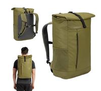 KADVA Companion 20 L City Backpack | Compartimento para portátil de hasta 15" | Cierre magnético enrollable | Correa de pecho | Correas de compresión | Tirantes ajustables | Elementos reflectantes |