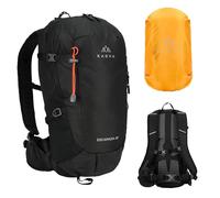 KADVA Escapada 20L - Mochila compacta de trekking y exterior, flujo de viento, impermeable, 2 compartimentos, compatible con funda