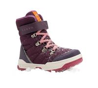 KADVA Flow WaterProof - Botas de nieve para niños, secas y cálidas en invierno; membrana impermeable, aislamiento térmico, rojo, 34 EU