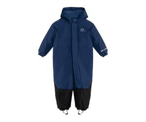 KADVA Mono de Esquí para Niños KIKO Jr Color Azul Marino Talla 92 Traje de Nieve Infantil Impermeable Resistente al Viento con Reflectores y Capucha Forro Polar