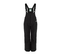 KADVA Skihose für Kinder SKIRO Pants JR in Schwarz Größe 116 cm Wasser- und Winddicht mit offene Taschen und Hosenträgern ausgestattet mit reflektierenden Elements und Logo