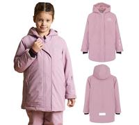 KADVA Skiro Chaqueta de esquí para niños, Rosa, 122 Unisex Adulto