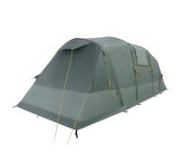 KADVA Tienda de Campaña AIRcamp 6.33 para 6 Personas con Bomba Construcción Tipo Túnel 590 x 205 x 195 cm Impermeable 3000 mm Espaciosa Techo Extensible Superficie Grande para Dormir Color Verde