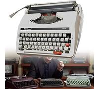 Kadxyan Máquina De Escribir Vintage - Modelo Portátil De Máquina De Escribir Manual para Ubicaciones De Escritura Remota - Procesador De Texto Clásico De Escritor De Tipo Elegante Y Duradero