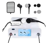 Kadxyan Máquina De Terapia 448k, Máquina para Adelgazar Y Adelgazar, Equipo De SPA De Fisioterapia, Energía Regulable, 2 Modos De Trabajo, con 8 Sondas, 2 Mangos, 1 Placa Negativa, para Relajarse