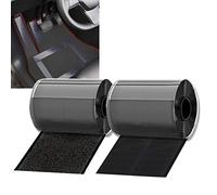 KAEGREEL Belcro Adhesivo para Automóviles y Vehículos Recreativos, Resistente a Altas Temperaturas Belcro Adhesivo Fuerte para Alfombrillas de Coche, Persianas, Fundas de Asiento, 11CM x 2M