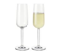 Kähler 2 Copas de champagne Hammershøi 24 cl transparente