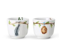 Kähler 2 Hueveras Hammershøi Spring Ø5 cm blanco