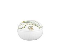 Kähler - Bombonera, diámetro de 12 cm, diseño legendario, color blanco