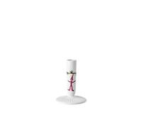 Kähler Candelabro H12 cm Hammershøi Navidad con Pintura de Acuarela, Blanco