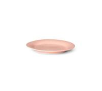 Kähler Cuenco oval 28,5x22,5 cm Hammershøi diseño legendario atemporal, rosa
