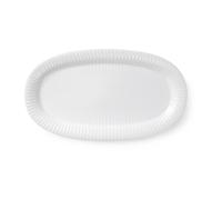 Kähler Fuente de servir ovalada Hammershøi 40x22.5 cm blanco