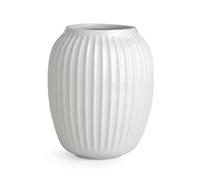 Kähler Jarrón Hammershøi Blanco. mediano 21 cm
