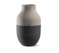 Kähler Jarrón Omaggio Circulare H31 cm Gris antracita