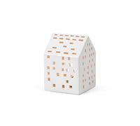 Kähler Lichthaus Classic Urbania - Objeto Coleccionable, diseño danés, Color Blanco