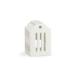 Kähler Lichthaus Smithy Urbania - Objeto Coleccionable, diseño danés, Color Blanco