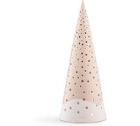 Kähler Portavelas Árbol de Navidad, Natural, 30 cm