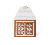 Kähler Portavelas Gingerbread small 11 cm Marrón