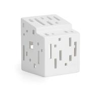Kähler Lichthaus Functio Urbania - Objeto Coleccionable, diseño danés, Color Blanco