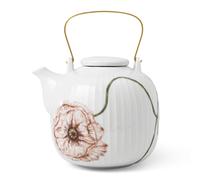 Kähler Tetera Hammershøi Poppy 1.2 L blanco