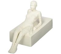 Kähler The Attentive H13 cm Esculturas de Personajes Superficie sin esmaltar, Blanco