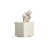Kähler The Curious H12.5 cm Personaje escultórico sin esmaltar, Blanco