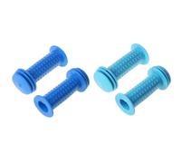 Kaeltsyn 1 par de empuñaduras de bicicleta para niños, triciclo, patinete, patinete, manillar antideslizante de goma Fahrradgriffe Ergotec