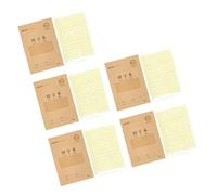 Kaeltsyn 10 cuadernos cuadriculados de 20 hojas cada uno de peso ligero para escritura a mano, libros de ejercicios de escritura de 5.82 x 8.26 pulgadas para estudiantes, uso diario, cuaderno de