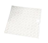 Kaeltsyn 100 unidades de calcomanías de silicona transparente para teclado, antideslizante, solución de escritura ergonómica para mejorar la escritura y mejorar el teclado