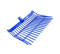 Kaeltsyn 18 dientes en ángulo para heno, tenedor, construcción fuerte, plásticos, estiércol de caballo, rastrillos para largos plazos, henos duraderos, tenedor