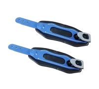 Kaeltsyn 2 correas de tobillo estándar para fijaciones de snowboard, zapatos de patinaje, repuesto de nailon fuerte con hebillas de liberación rápida para botas de snowboard