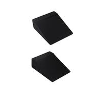 Kaeltsyn 2 cuñas para sentadillas, bloque de equilibrio, ejercicio, levantamiento de pesas, estirador de pantorrillas, tabla inclinada, para el hogar, gimnasio, entrenamiento de fuerza, máquina de