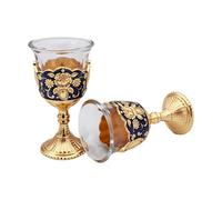 Kaeltsyn 2 Piezas de Artículos de con Patrón de Rosas Artísticas, Vasos, Accesorios de Artículos de con Patrón de Rosas, Adecuados para Diversas Bebidas, Vasos de Fiesta Multiusos
