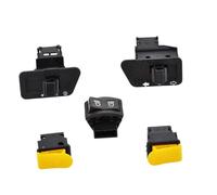 Kaeltsyn 5 interruptores de botón de Motocicleta para botón de Arranque, C | Juego de interruptores de Control universales para motocicleta, intermitentes de bloqueo de arranque, atenuador de