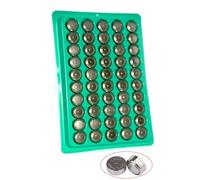 Kaeltsyn 50/100 Piezas AG13 LR44 A76 357 357A LR1154 SR1154 SR44 1, 55 V batería alcalina para Reloj calculadora Llave de Reloj Remoto Pila de botón Pila de botón de Capacidad