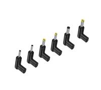 Kaeltsyn Adaptador en Forma de L Tipo C DC3.0 3.5 5.5 Durabilidad y compatibilidad con Varios tamaños Opción de 5 V 9 V 12 V para Uso en Viajes y Oficina Adaptador en Forma de L