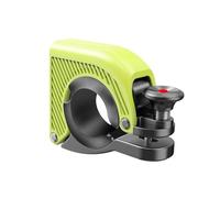 Kaeltsyn Bocina eléctrica para bicicleta con volúmenes regulables, recargable, impermeable, adecuada para ciclismo de montaña, durabilidad, campanas de bicicleta de metal