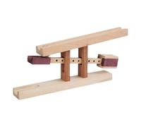 Kaeltsyn Bola de Madera interactiva Que Cae, Pista de Juguete, Juguete de Aprendizaje de Tallo temprano para niños y niñas de 3 años en adelante, Laberinto de esferas de Madera