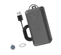 Kaeltsyn Bombas de oxígeno eficientes USB para acuario con salida de 1,2 L por hora para hábitat de peces y bombas de oxígeno flexibles para pesca al aire libre