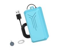 Kaeltsyn Bombas de oxígeno eficientes USB para acuario con salida de 1,2 L por hora para hábitat de peces y bombas de oxígeno flexibles para pesca al aire libre