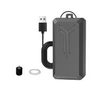 Kaeltsyn Bombas de oxígeno eficientes USB para acuario con salida de 1,2 L por hora para hábitat de peces y bombas de oxígeno flexibles para pesca al aire libre