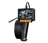 Kaeltsyn Boroscopio impermeable Pixelvision de alta resolución de 200 W con ángulo de visión de 70 grados y luz LED para reparación de automóviles y mantenimiento mecánico