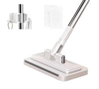 Kaeltsyn Cabezal de fregona con Bloqueo Compatible con Todas Las Telas, Superficies múltiples secas y húmedas, Cabezal